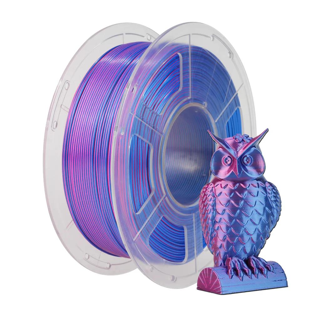 PLA+ Filament Silk Dual Color 1,75mm 1kg Sunlu 3D Druck