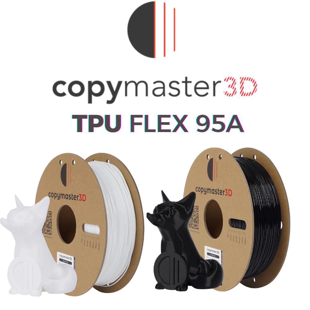 TPU Filament Flex 95A 1,75mm 800g Copymaster3D 3D Druck